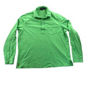Polo Ralph Lauren Mens Polo Shirt Size XL Long Sleeve Featherweight Mesh Casual